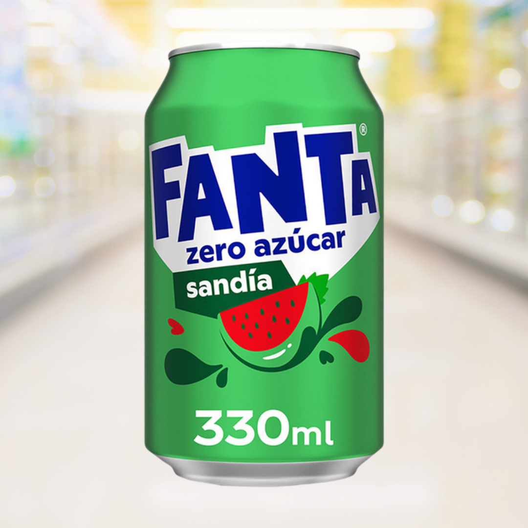 Fanta Watermeloen Spain – frisdrank met fruitige watermeloensmaak, bruisend en tropisch – Nightshop Roermond.