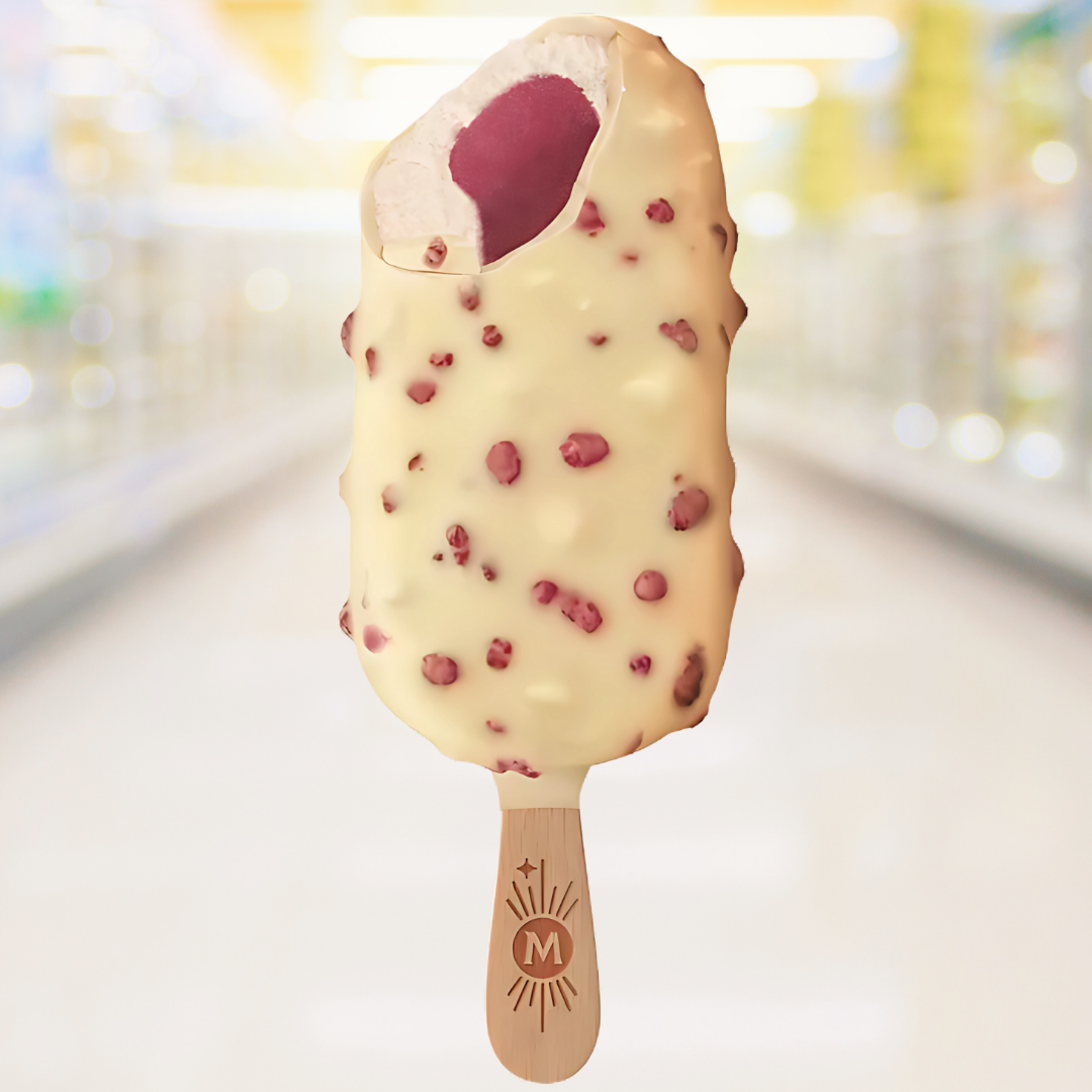 Magnum Euphoria Pink Lemonade – verfrissend roomijs met roze citroensmaak en witte chocolade – Nightshop Roermond.