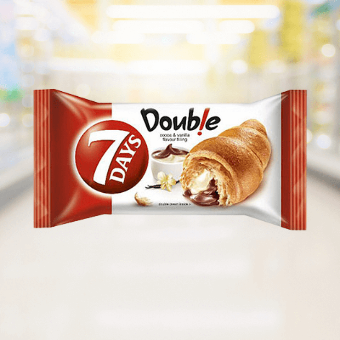 Chocolate Croissant Double – dubbele laag chocoladevulling in luchtig croissantdeeg – Nightshop Roermond.