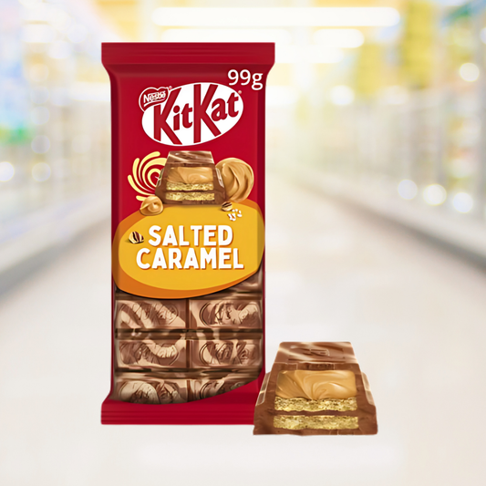 KitKat Salted Caramel Chocolate Bar 99g