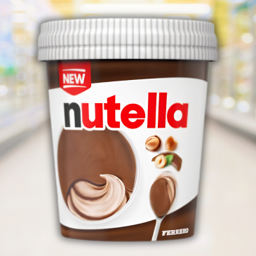 Nutella Ice Cream 470ml