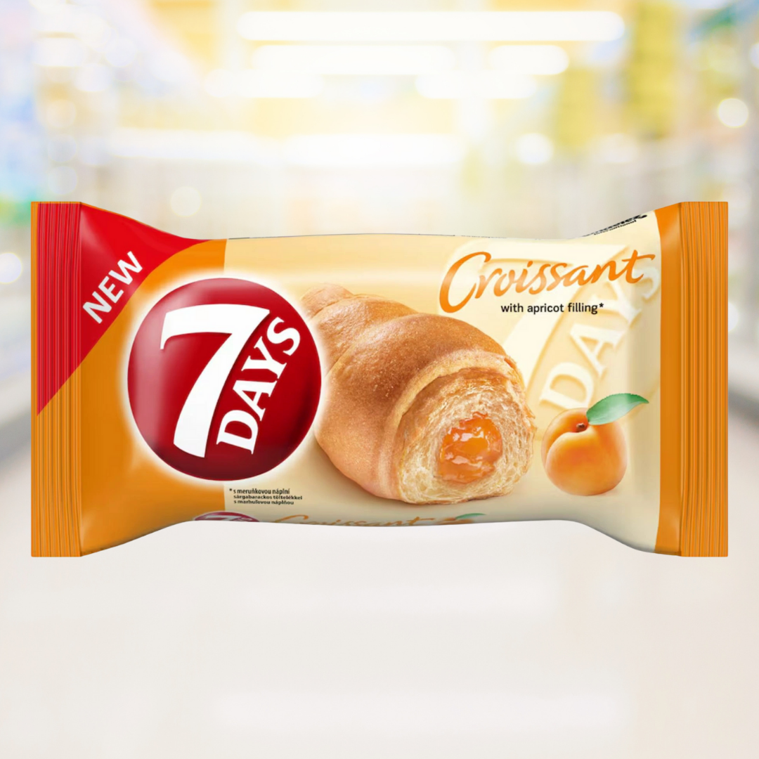 7Days Abrikoos Vulling Croissant
