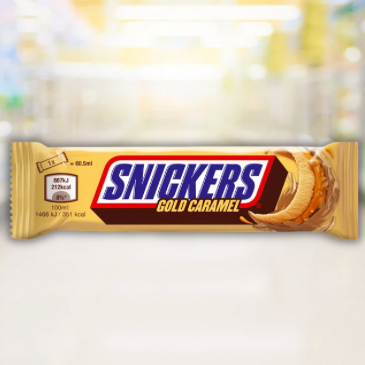 Snickers Ice Cream Golden Caramel