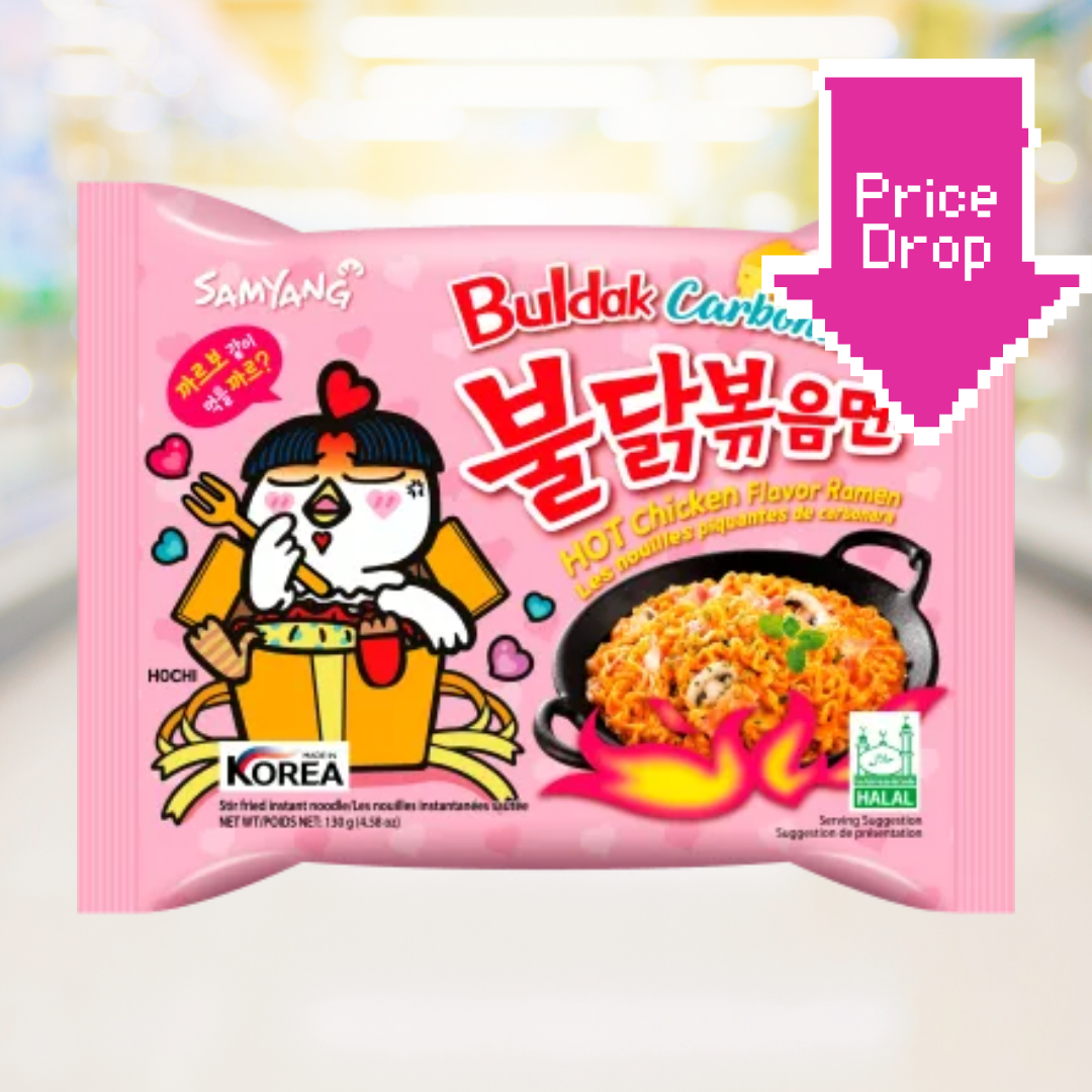 Samyang Buldak Carbonara Noodles