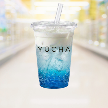 YŪCHA Blue Paradise Mocktail 400ml