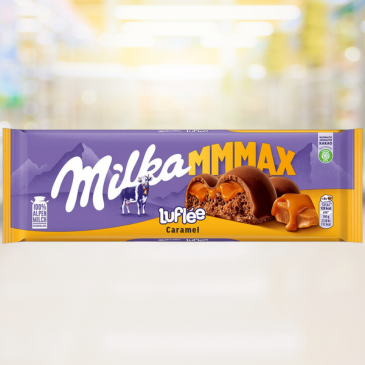 Milka Maxx Bubble Caramel
