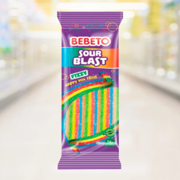 Bebeto Sour Blast Fizzy Happy Fruit Mix