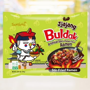 Buldak Black Bean Stir-Fried Ramen
