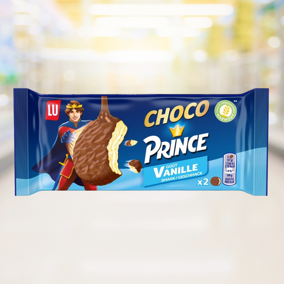 LU Choco Prince Vanille Koekjes x2