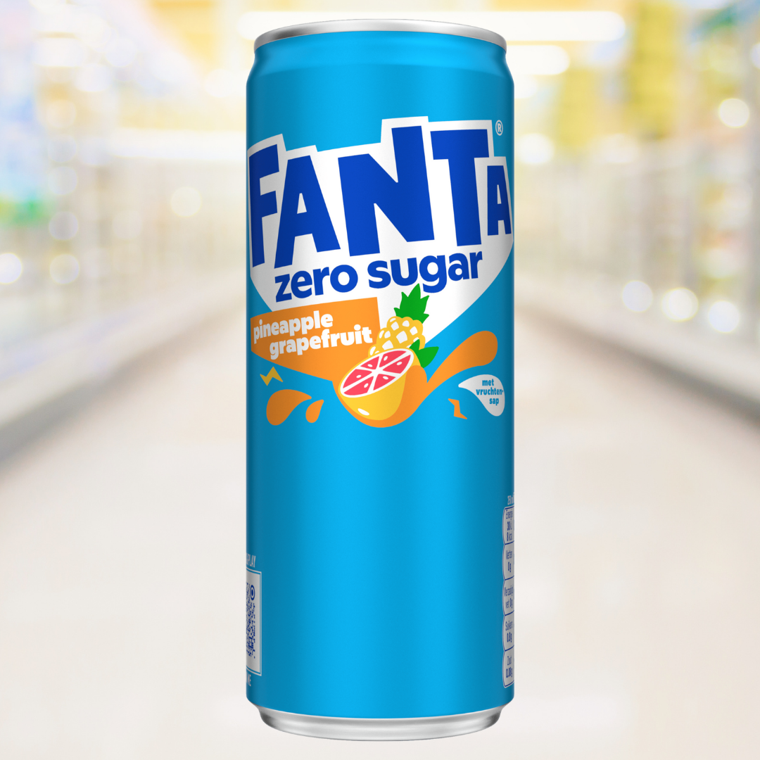 Fanta Pineapple Grapefruit Zero Sugar