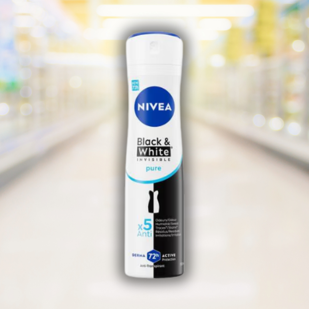 Nivea Black & White Deodorant Women