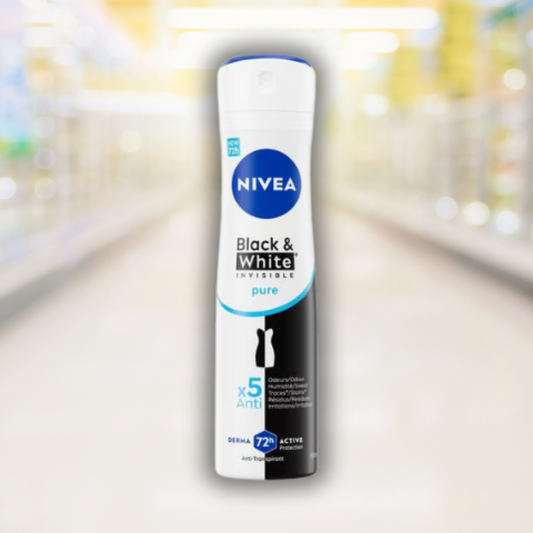 Nivea Black & White Deodorant Women