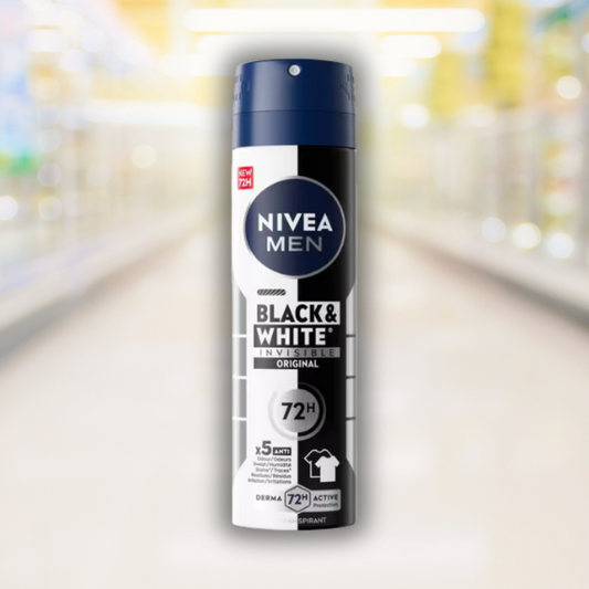 Nivea Black & White Deodorant Men