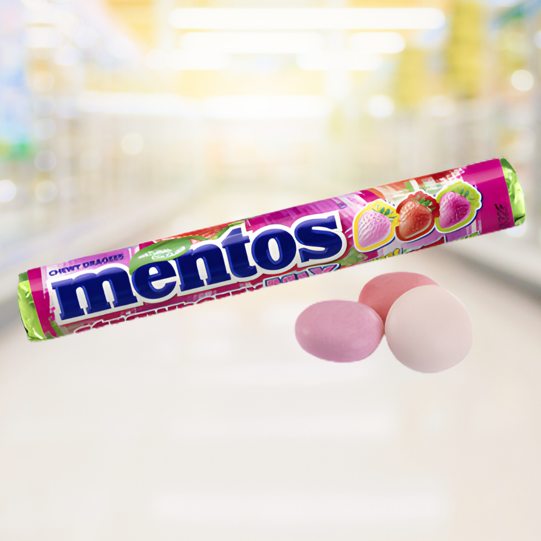 Mentos Aarbei Mix