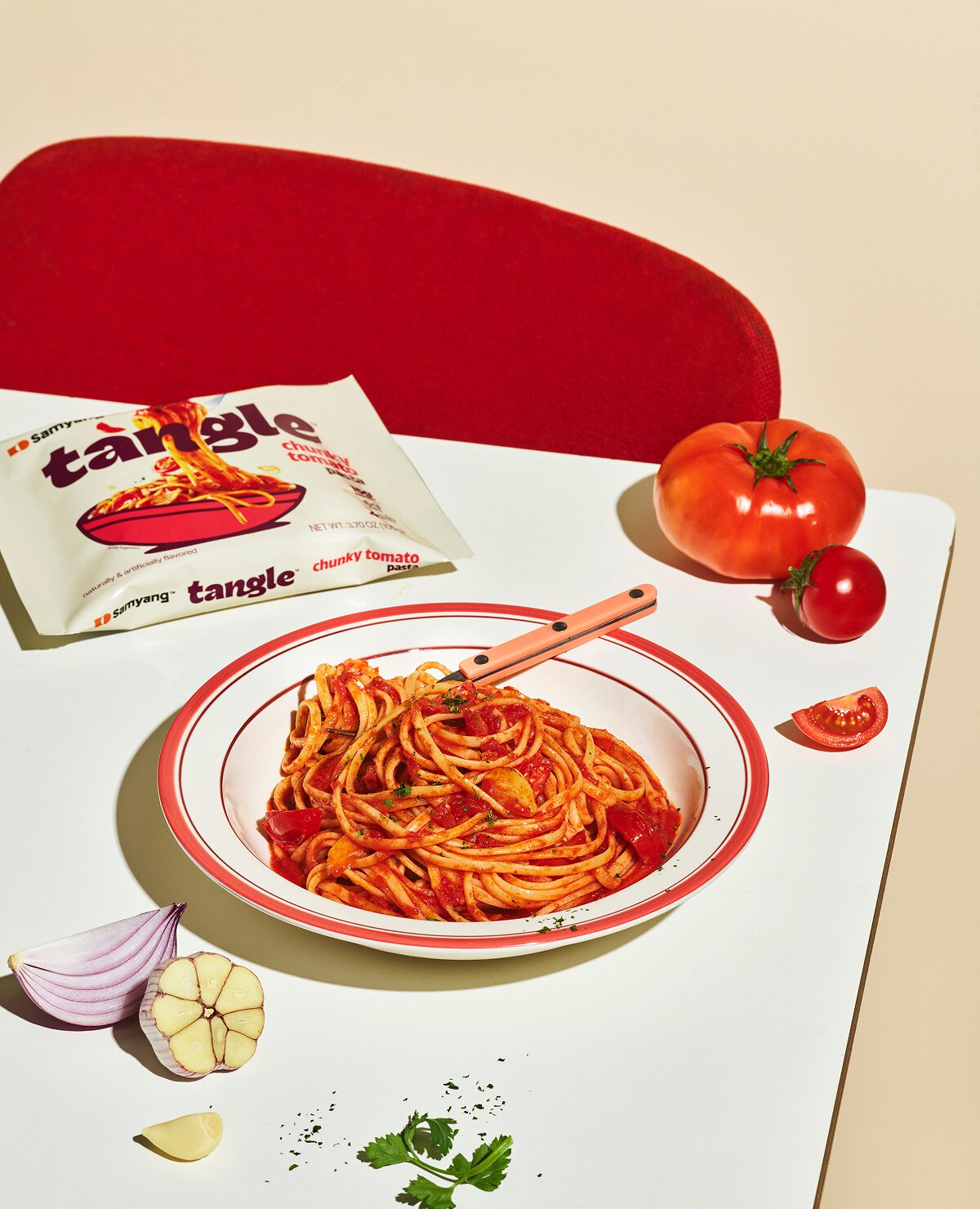 Samyang Tangle Chunky Tomato Pasta - Vegan