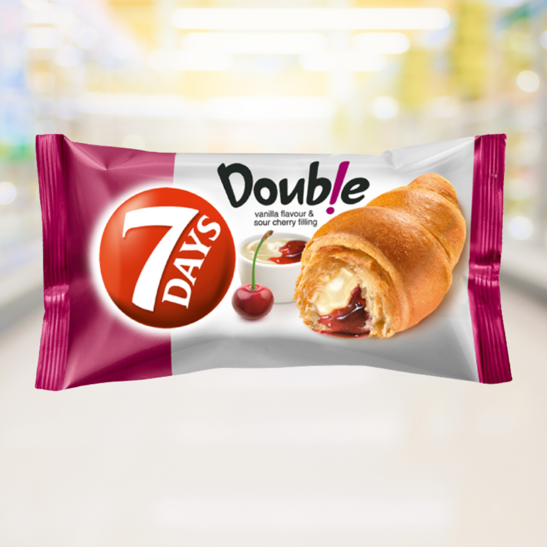 7Days Double Cherry Chocolate Croissant