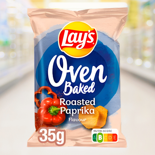 Lays Oven Baked Roasted Paprika 35g