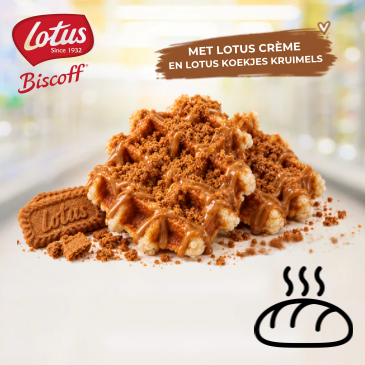 YŪCHA - Verse Lotus Biscoff Luikse Wafels