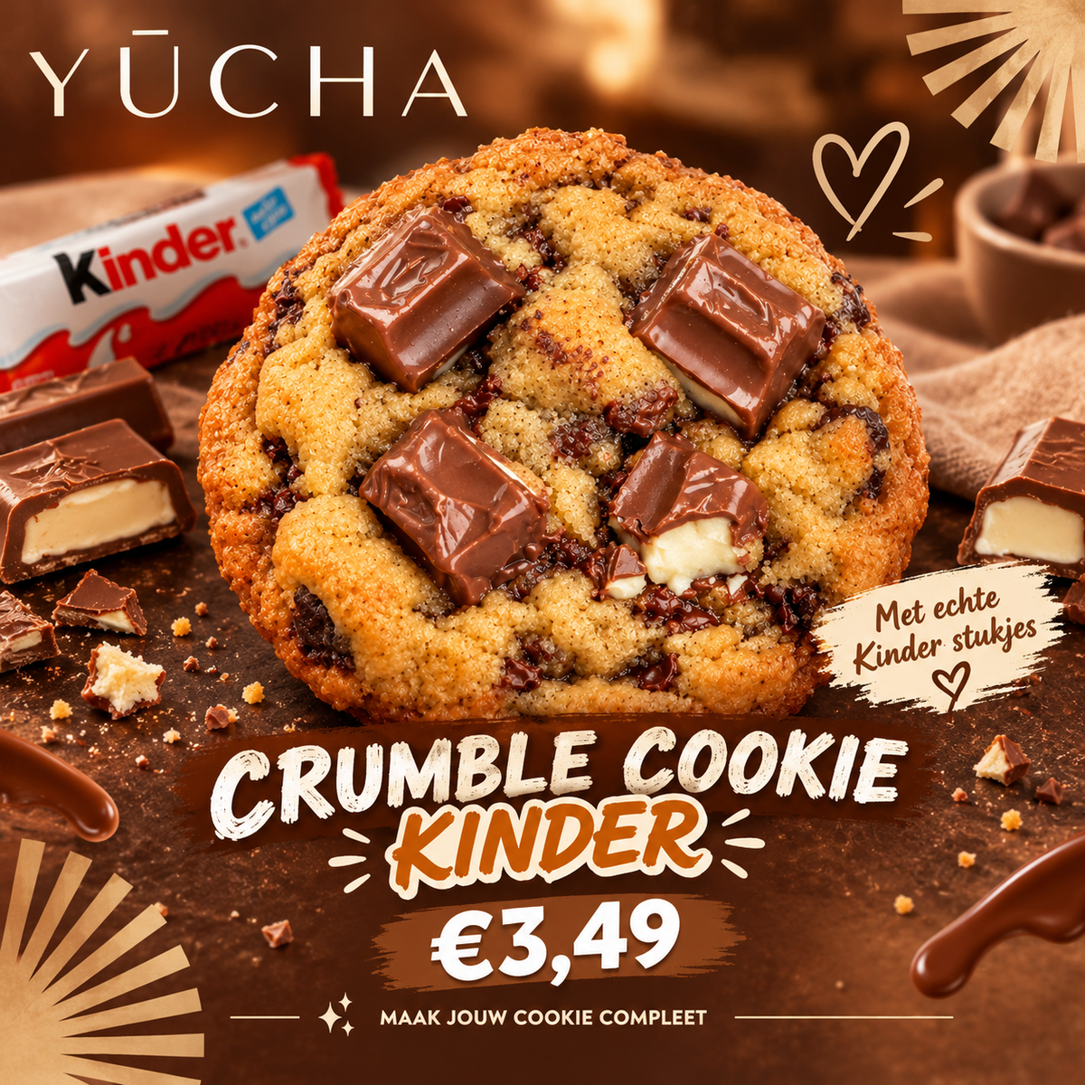 YŪCHA - Crumble Cookie Kinder