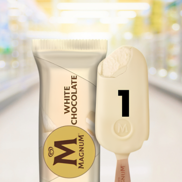Magnum Witte Chocolade