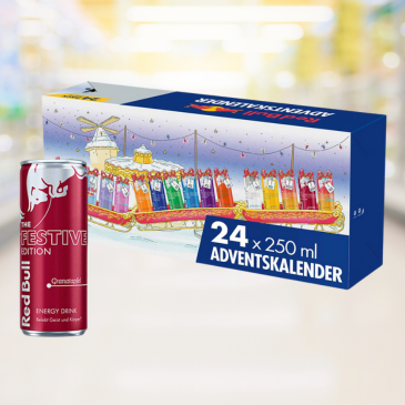 Red Bull Adventkalender Met Exclusieve Granaatappel Red Bull