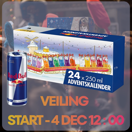 VEILING - RED BULL ADVENTSKALENDER - 4 DEC 12:00