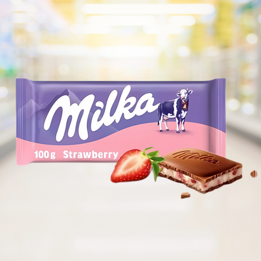 Milka Aardbei